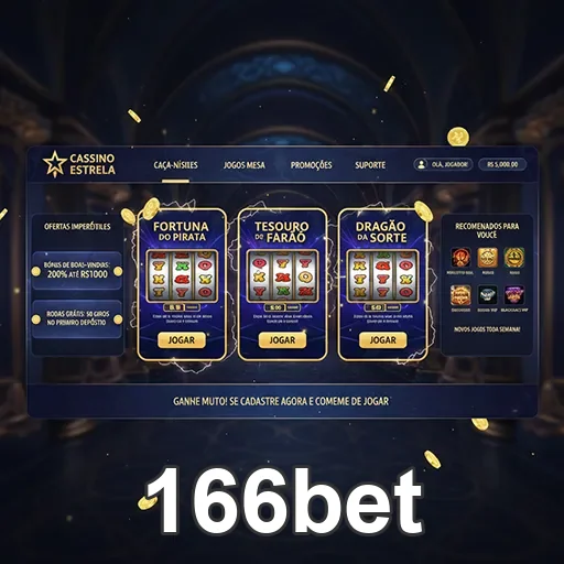 Tela com interface de jogos de casino otimizada para mobile